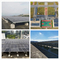 سیستم نصب خورشیدی سقف تخت Q235b AL6005 بدون قاب یا قاب